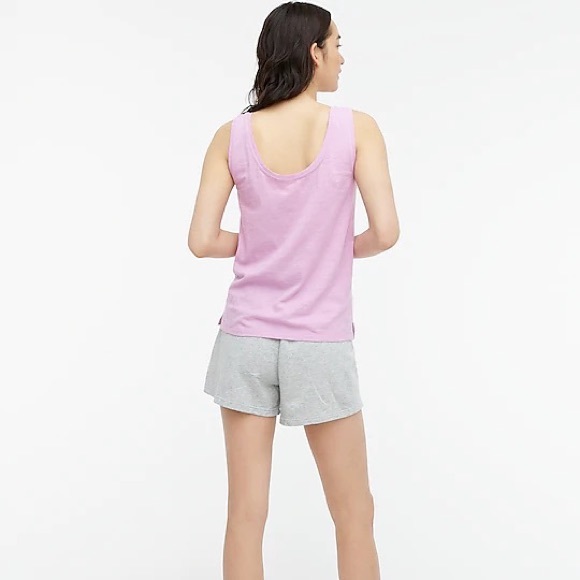 NWT J. Crew Vintage Cotton Scoopneck Tank Size Small Black - Picture 6 of 7